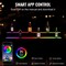 Acrylic LED Liquor Bottle Shelf with Remote App Control, Multi-Color Lights